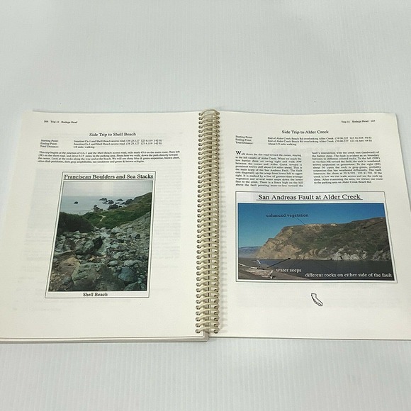 FIELD GUIDE TO THE SAN ANDREAS FAULT By David K. Lynch *Excellent Condition* - Picture 4 of 11